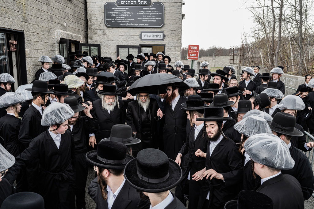 האדמו"ר מסאטמר בעליה לציון