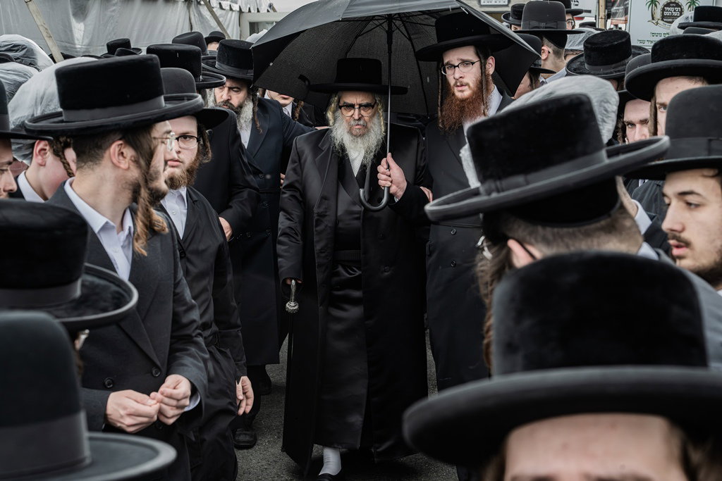 האדמו"ר מסאטמר בעליה לציון