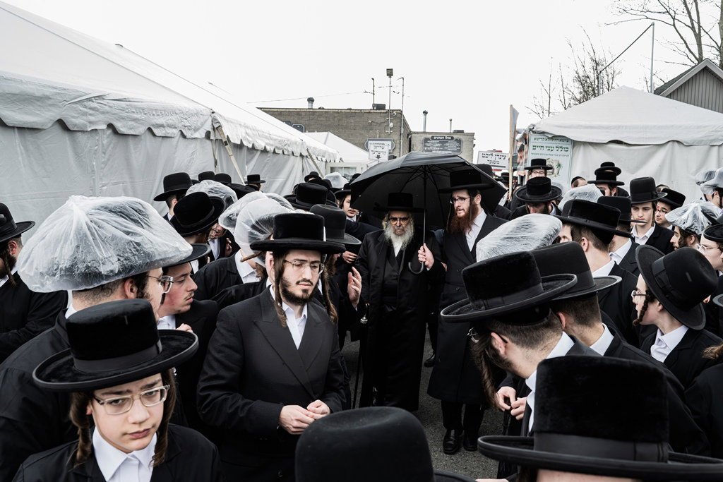 האדמו"ר מסאטמר בעליה לציון