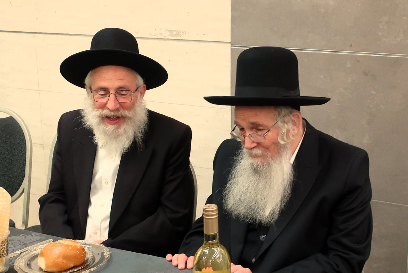 הגר"י אולמן בשמחת הבר מצוה לנכד רבי משה דוד ליפקוביץ 