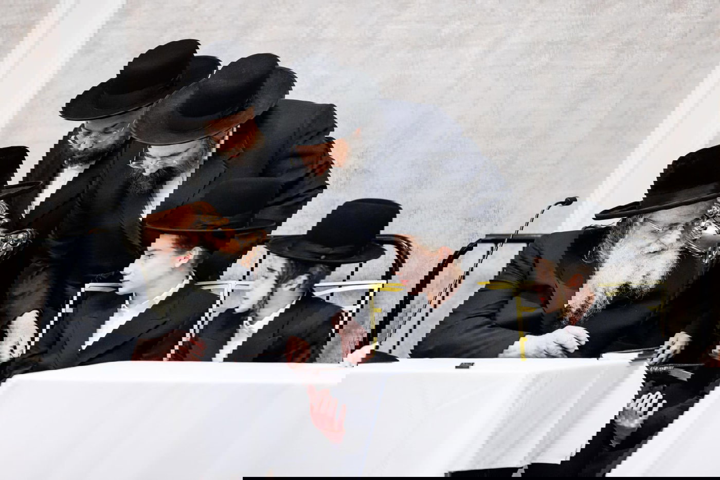 הגר"ש אלתר בביקור בארה"ב 