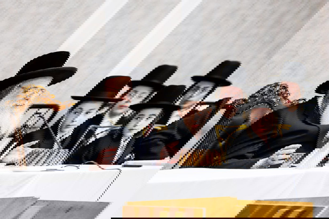 הגר"ש אלתר בביקור בארה"ב 