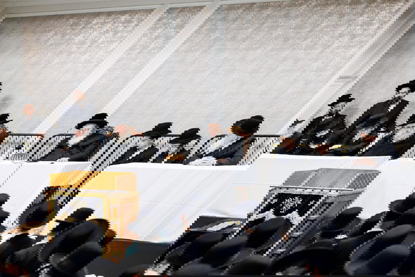 הגר"ש אלתר בביקור בארה"ב 