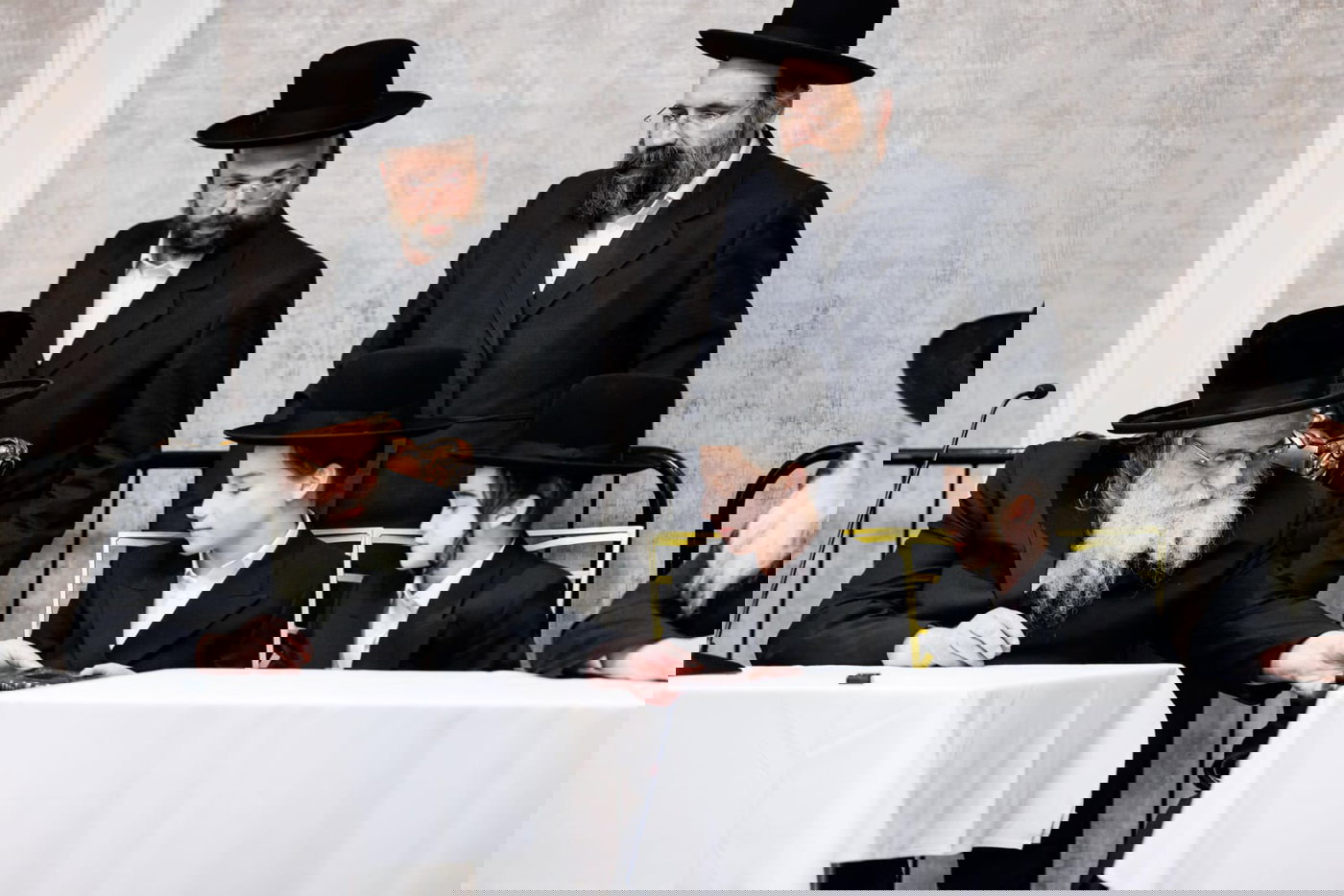 הגר"ש אלתר בביקור בארה"ב 