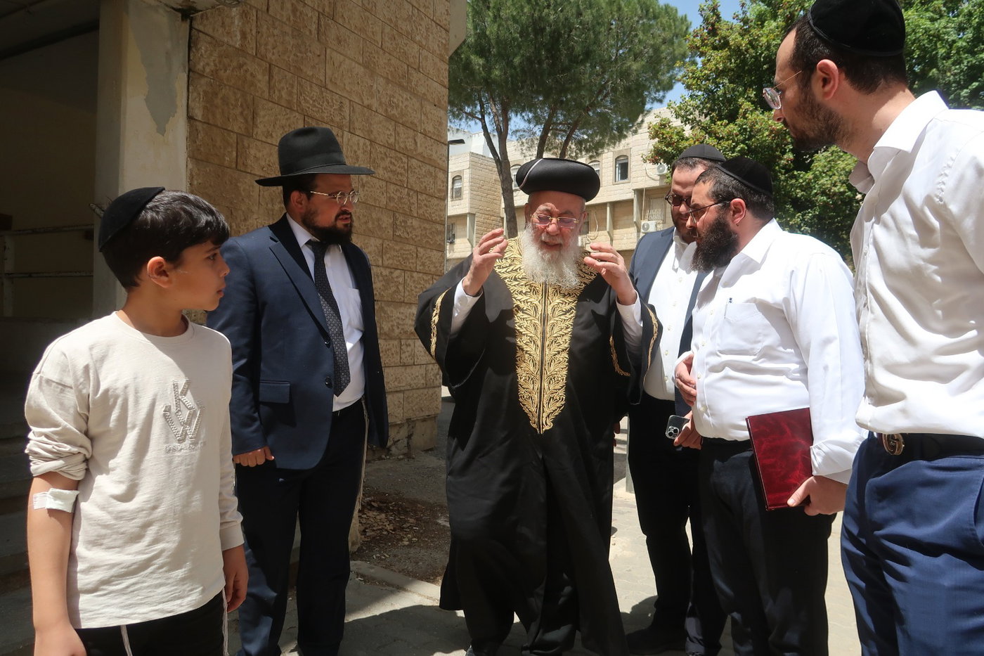 הגרש"מ עמאר בשכונת רמות