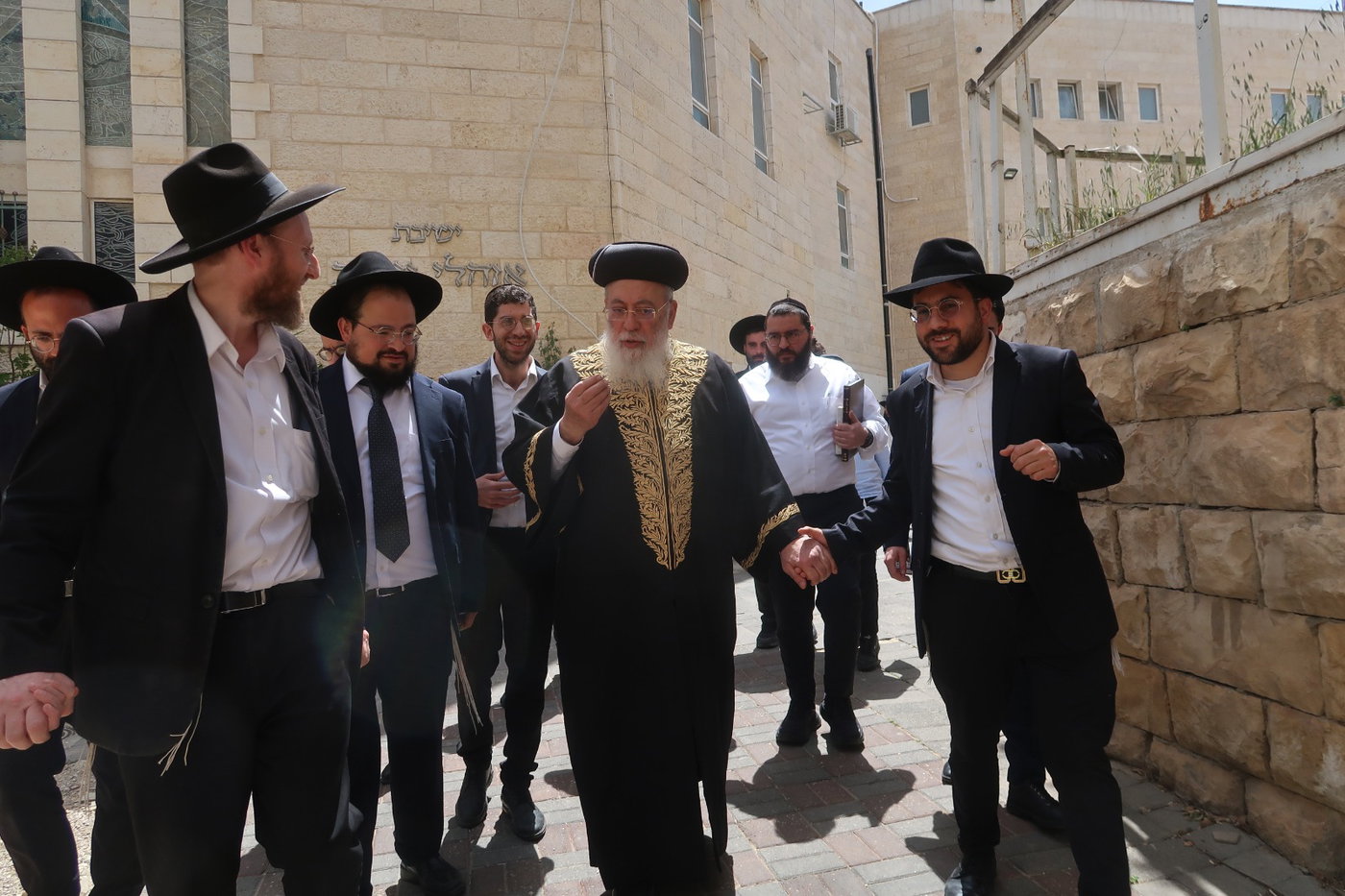 הגרש"מ עמאר בשכונת רמות