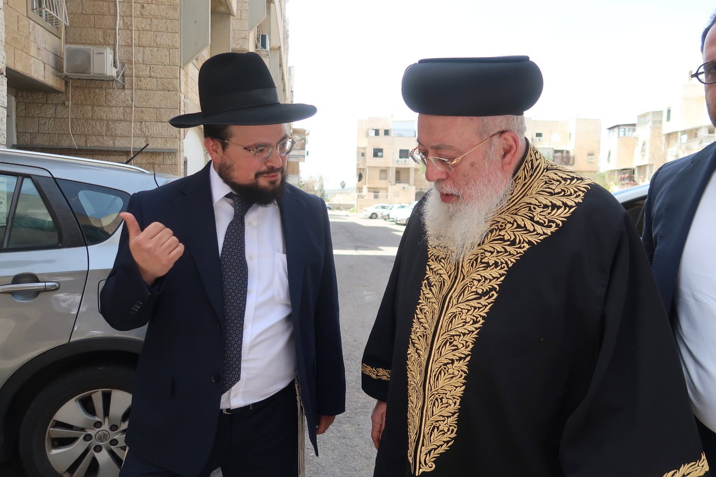 הגרש"מ עמאר בשכונת רמות