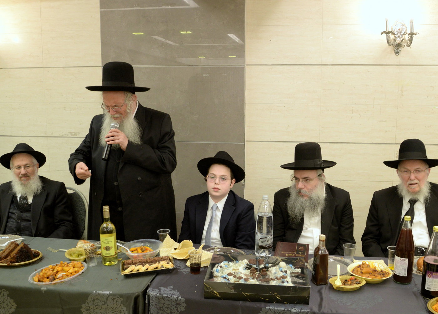 שמחת הבר מצוה לנכד רבי משה דוד ליפקוביץ 