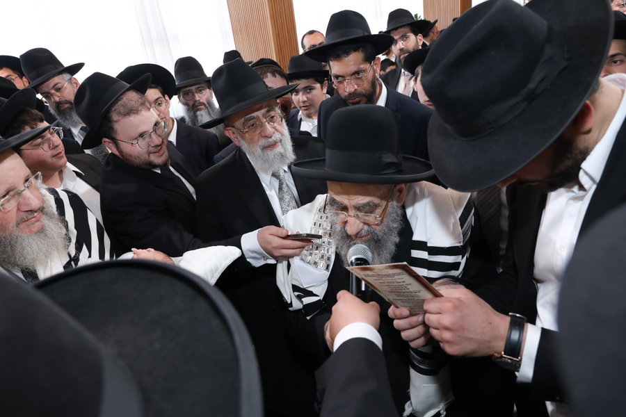 שמחת הברית לנין חכם משה צדקה