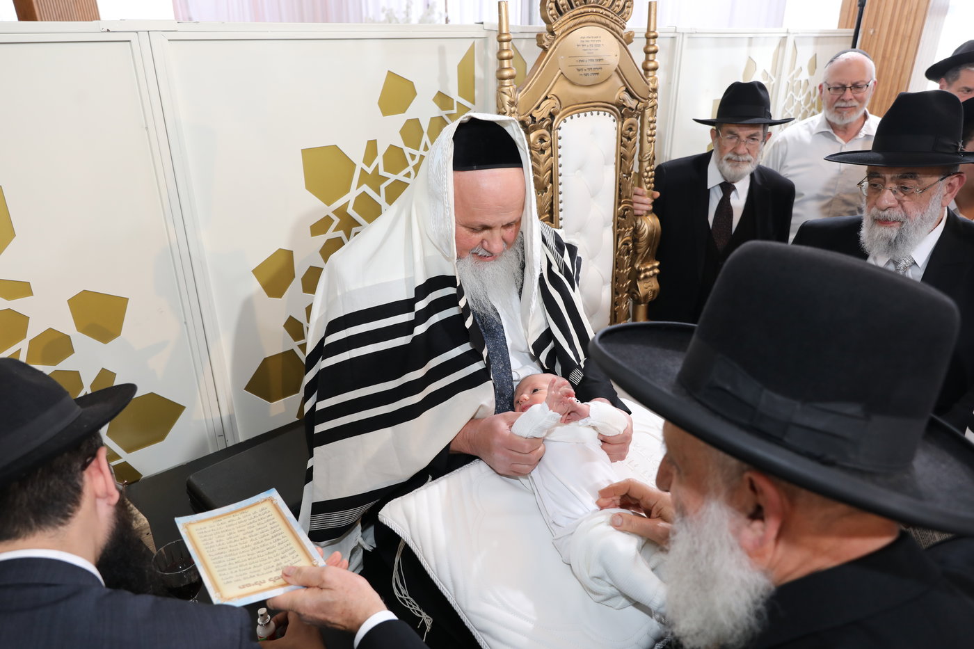 שמחת הברית לנין חכם משה צדקה 