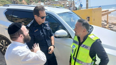 עם מבטא איראני: מי הצטרף לחיפושים אחרי תלמיד הישיבה בחוף צאנז?