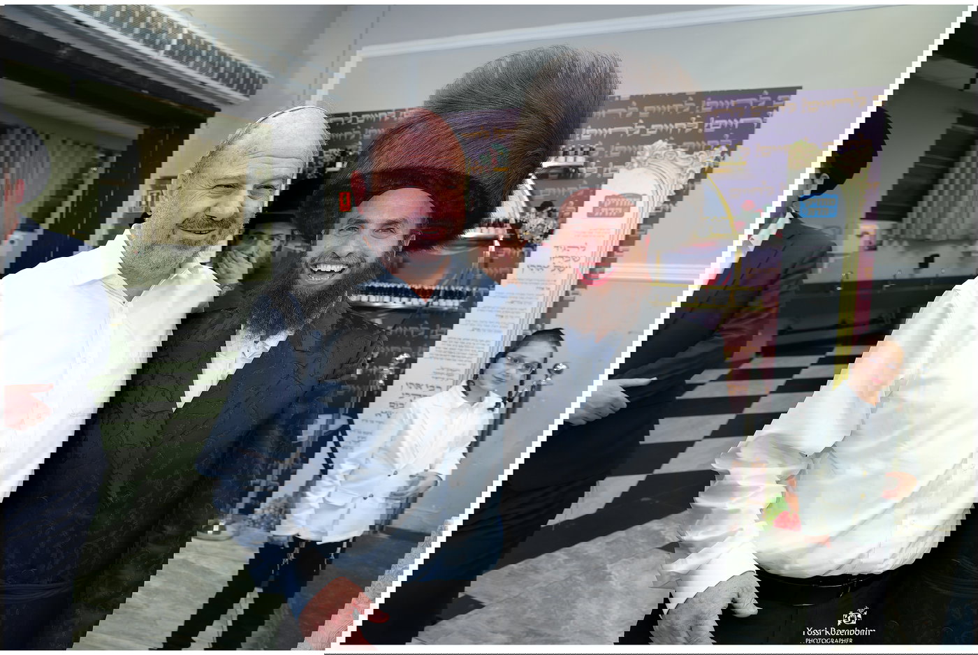 בר מצווה לבנו של אהרון אלבוים