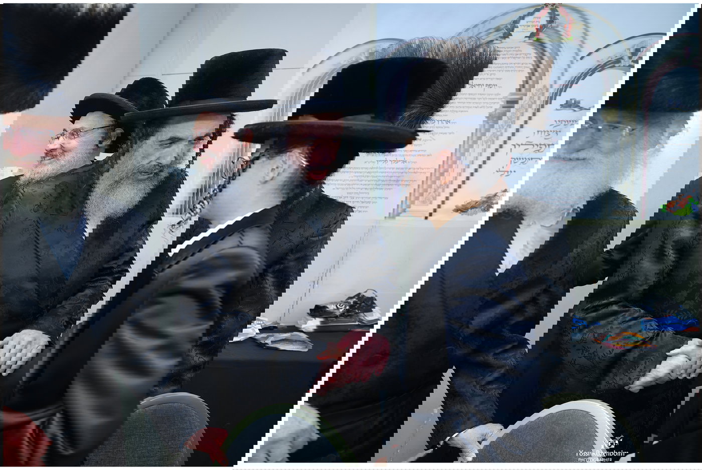 בר מצווה לבנו של אהרון אלבוים