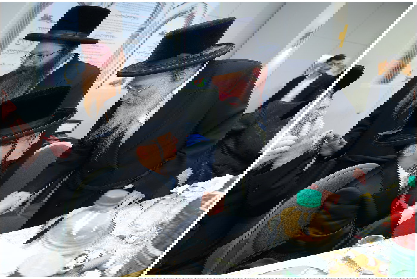 בר מצווה לבנו של אהרון אלבוים