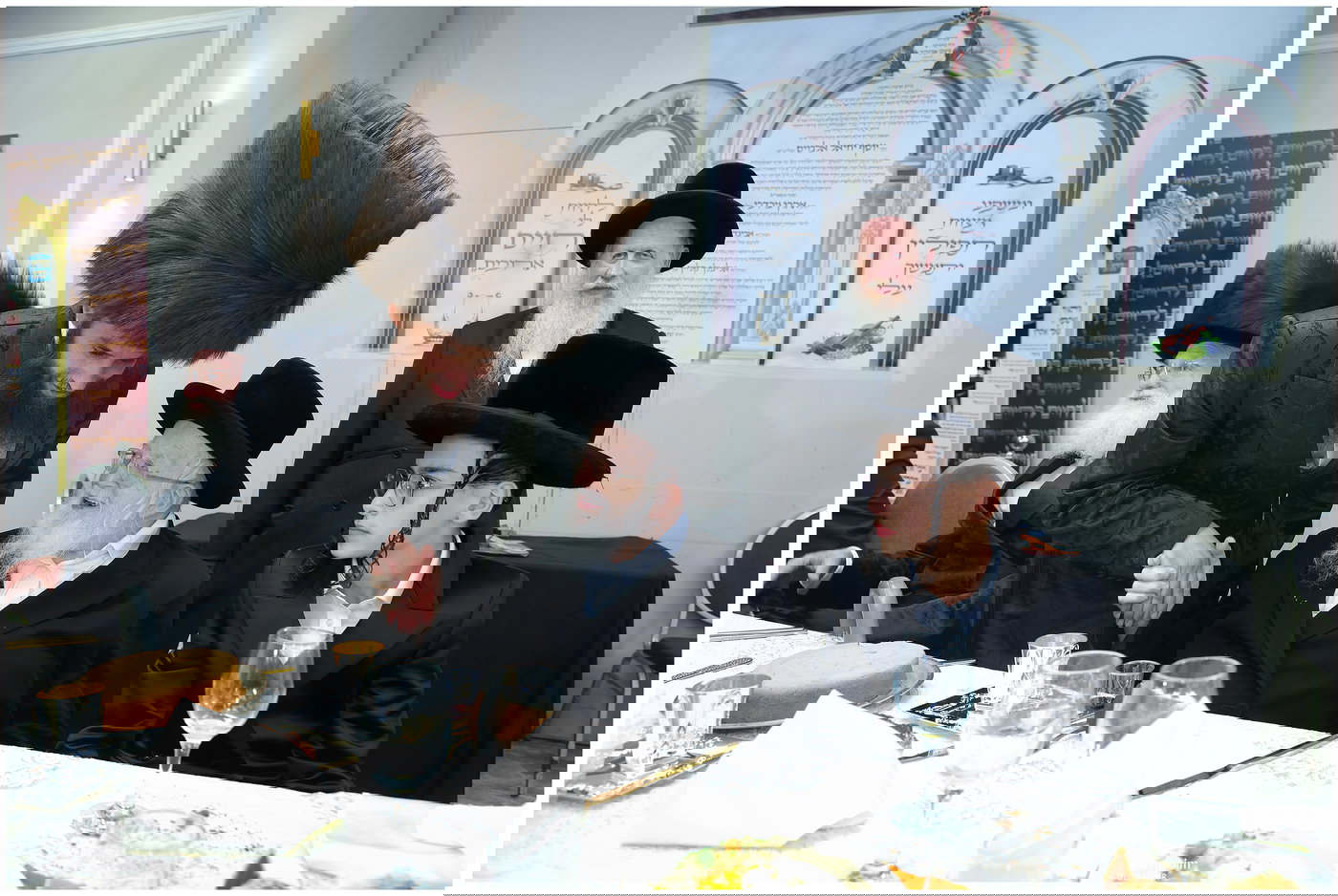 בר מצווה לבנו של אהרון אלבוים