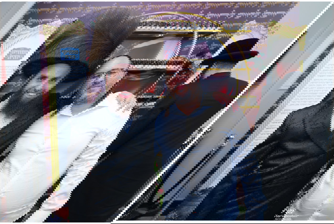 בר מצווה לבנו של אהרון אלבוים