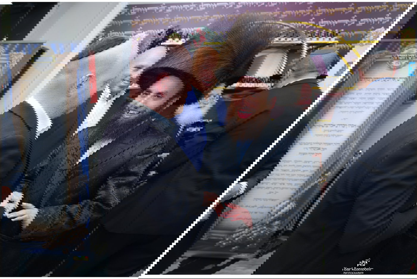 בר מצווה לבנו של אהרון אלבוים