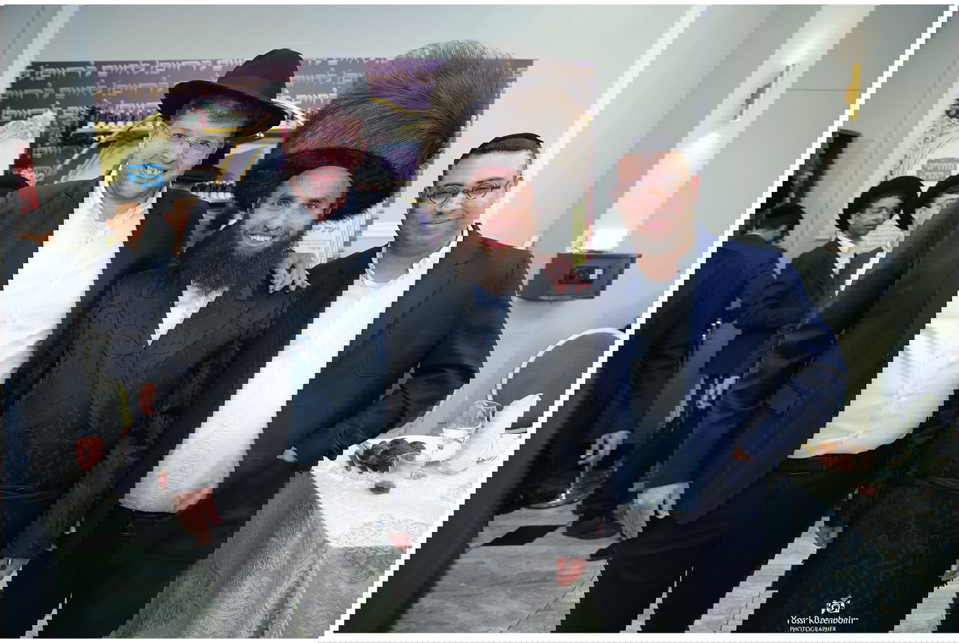 בר מצווה לבנו של אהרון אלבוים