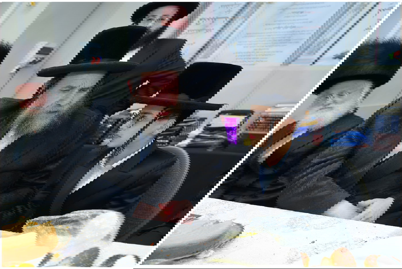 בר מצווה לבנו של אהרון אלבוים