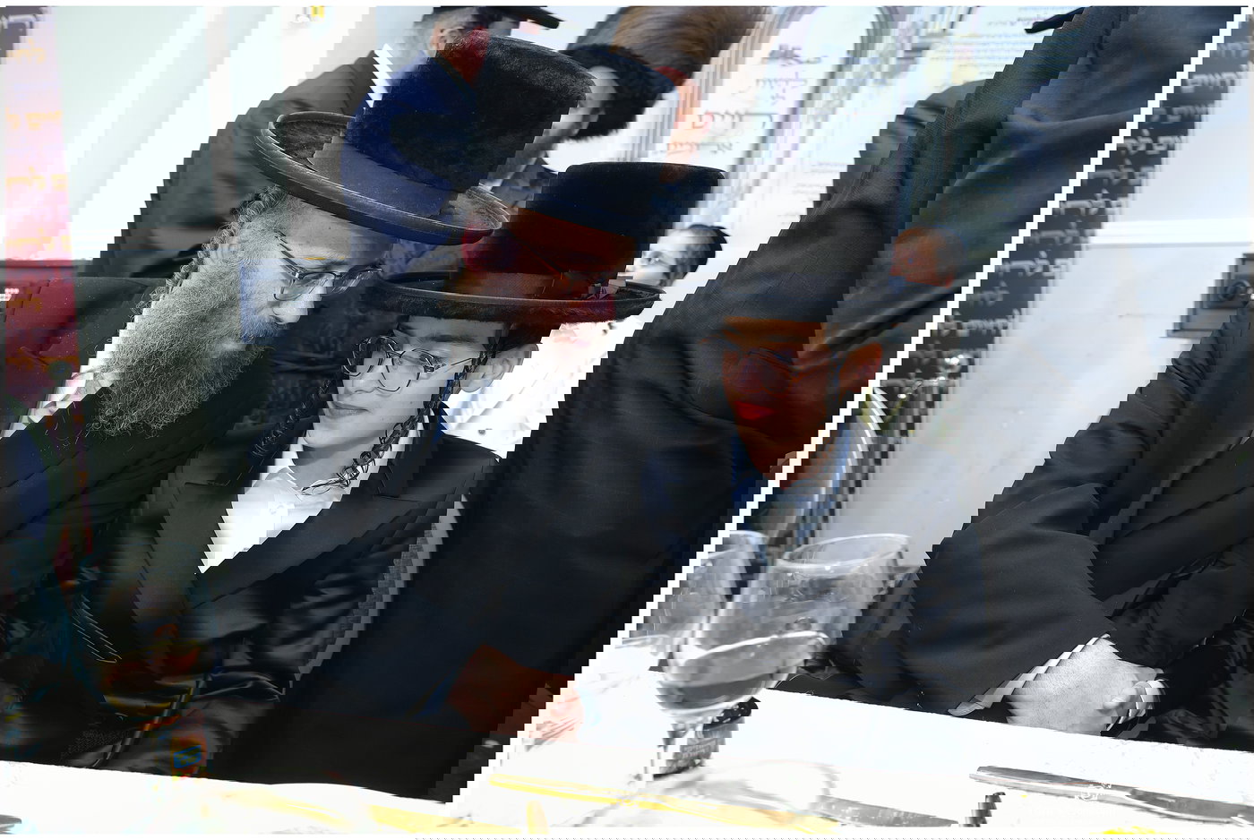 בר מצווה לבנו של אהרון אלבוים