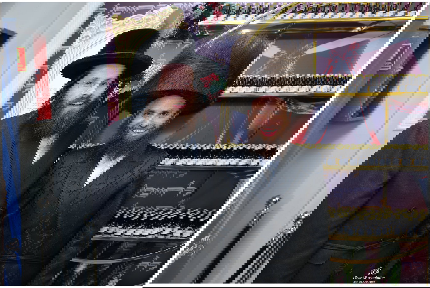 בר מצווה לבנו של אהרון אלבוים