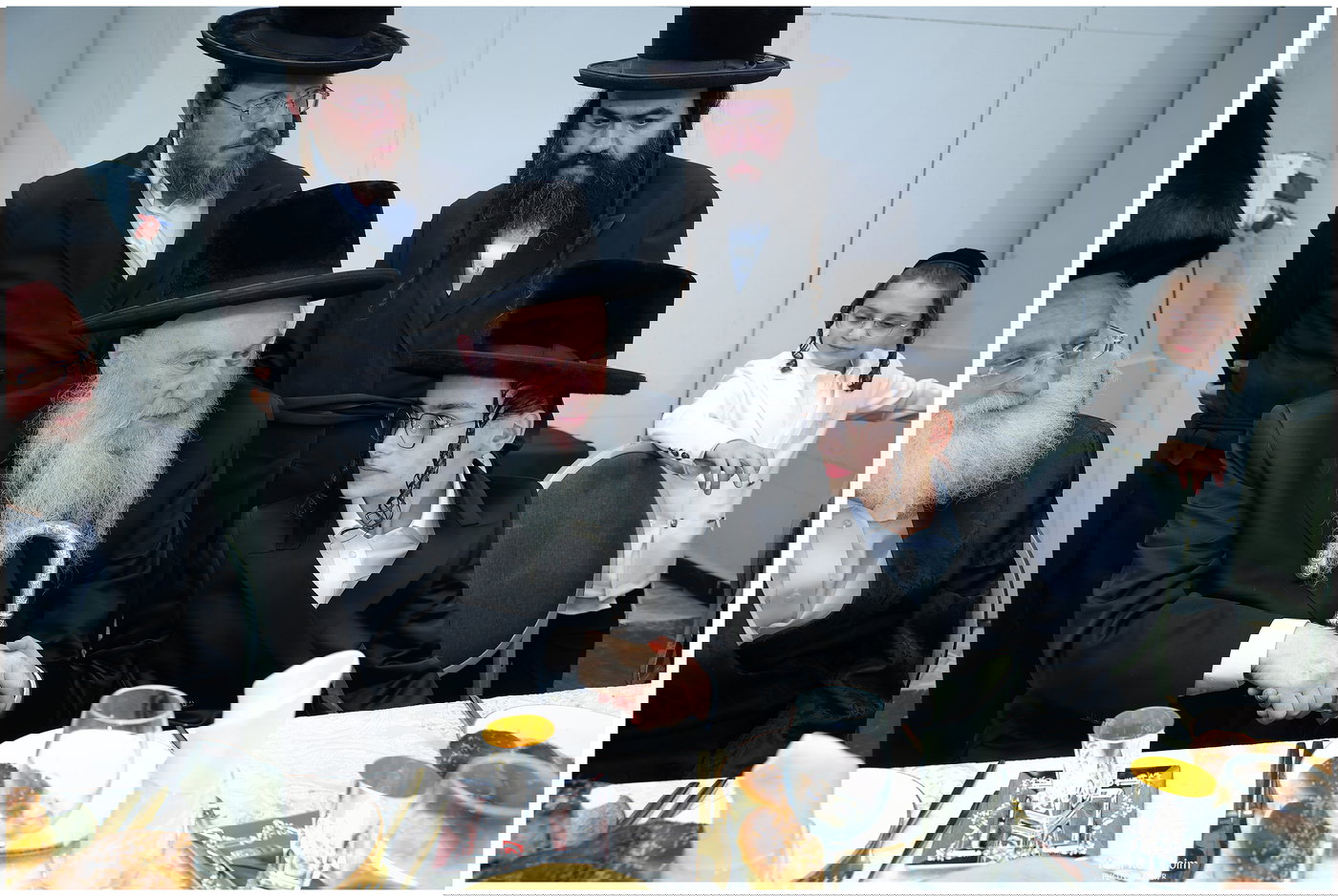 בר מצווה לבנו של אהרון אלבוים