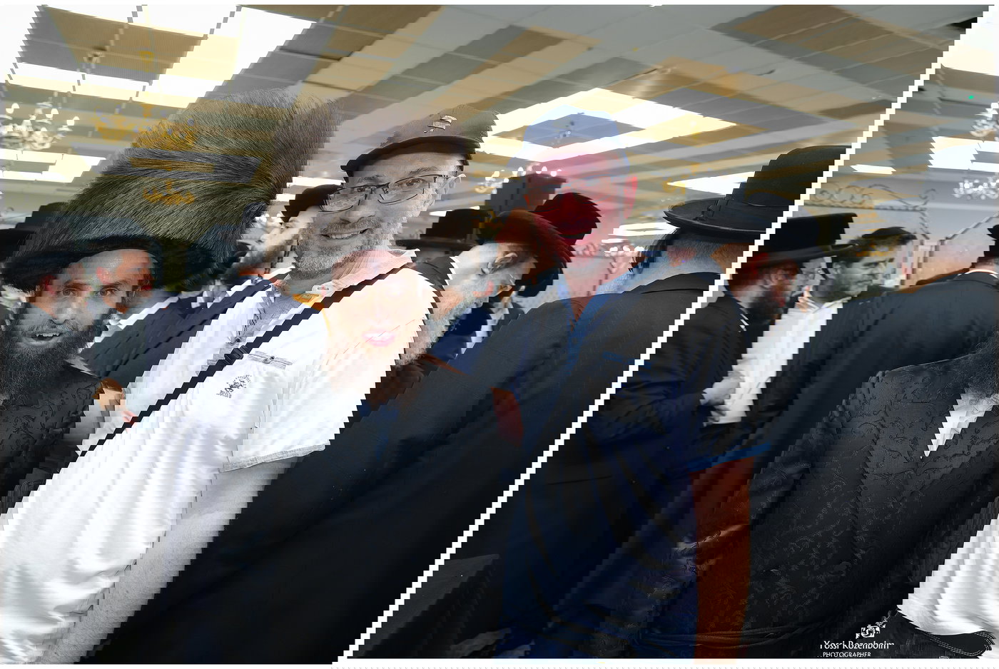 בר מצווה לבנו של אהרון אלבוים