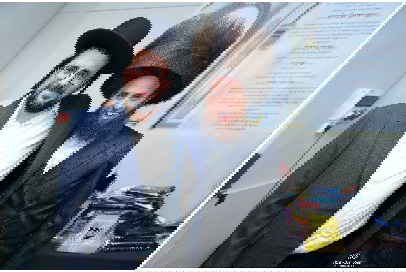 בר מצווה לבנו של אהרון אלבוים