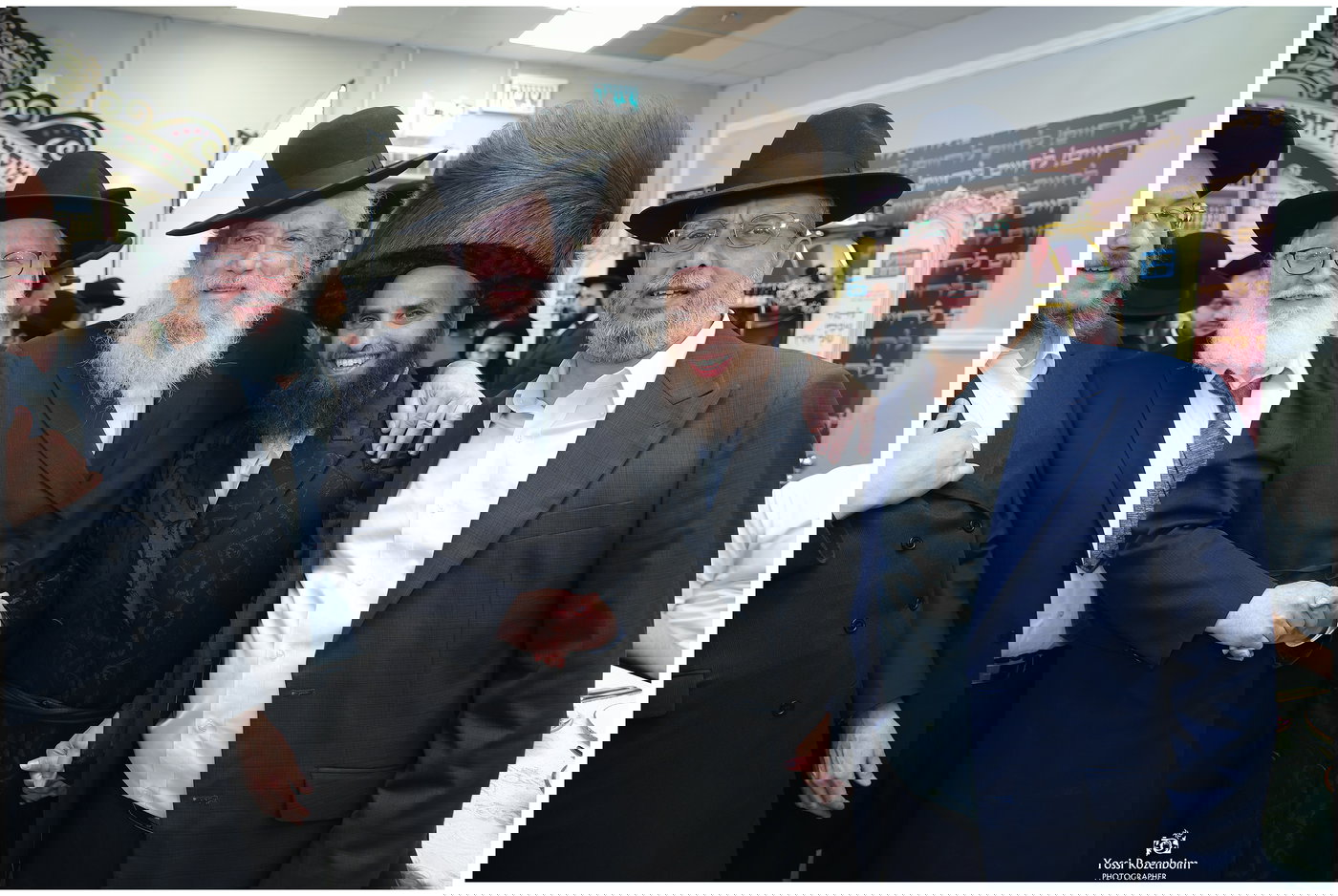 בר מצווה לבנו של אהרון אלבוים