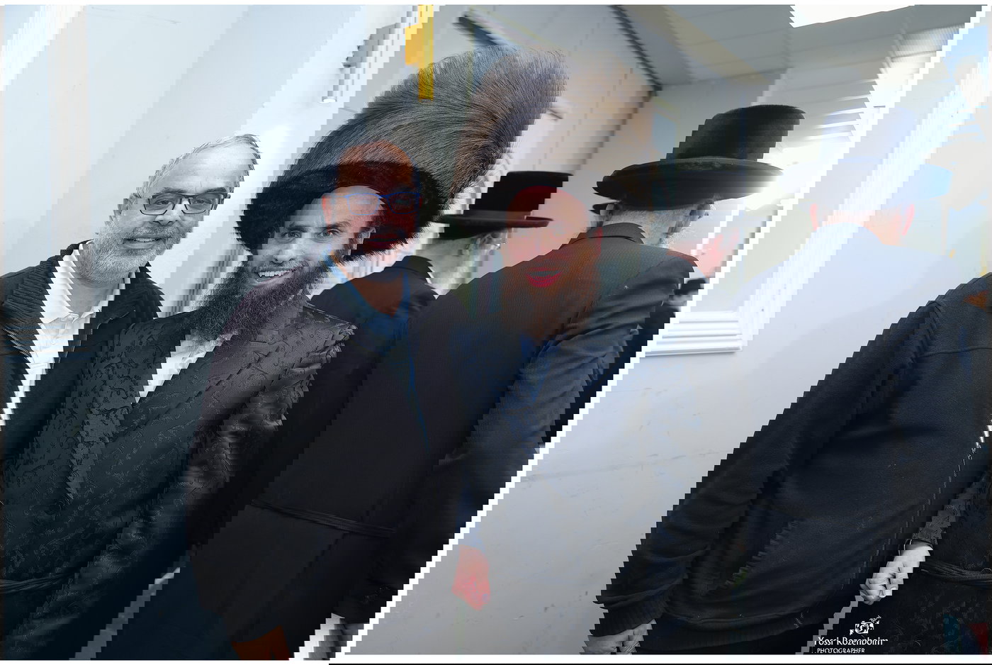 בר מצווה לבנו של אהרון אלבוים