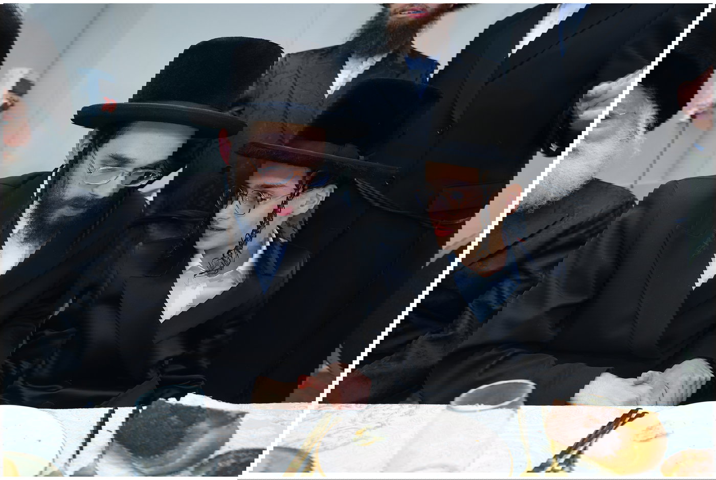 בר מצווה לבנו של אהרון אלבוים