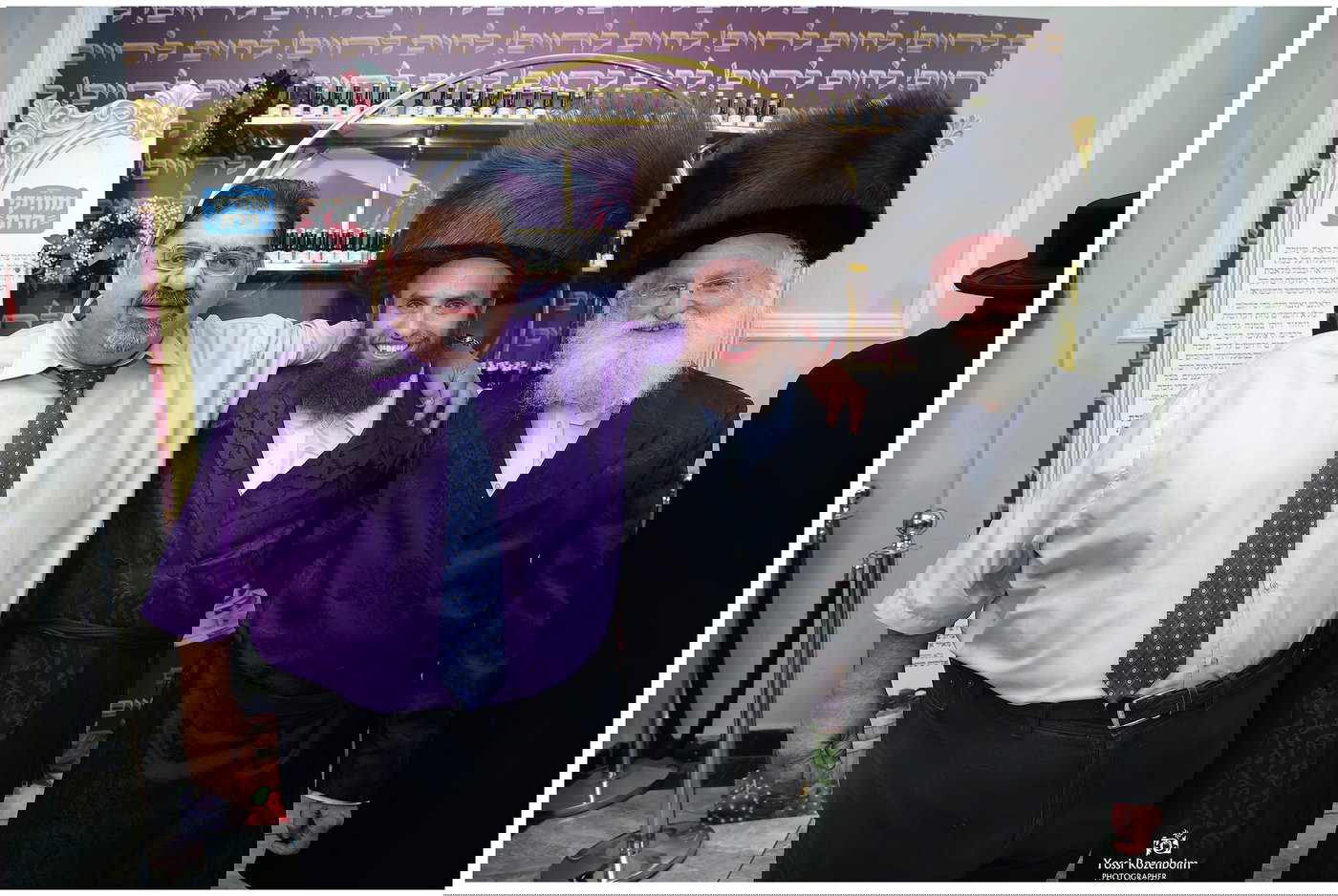 בר מצווה לבנו של אהרון אלבוים