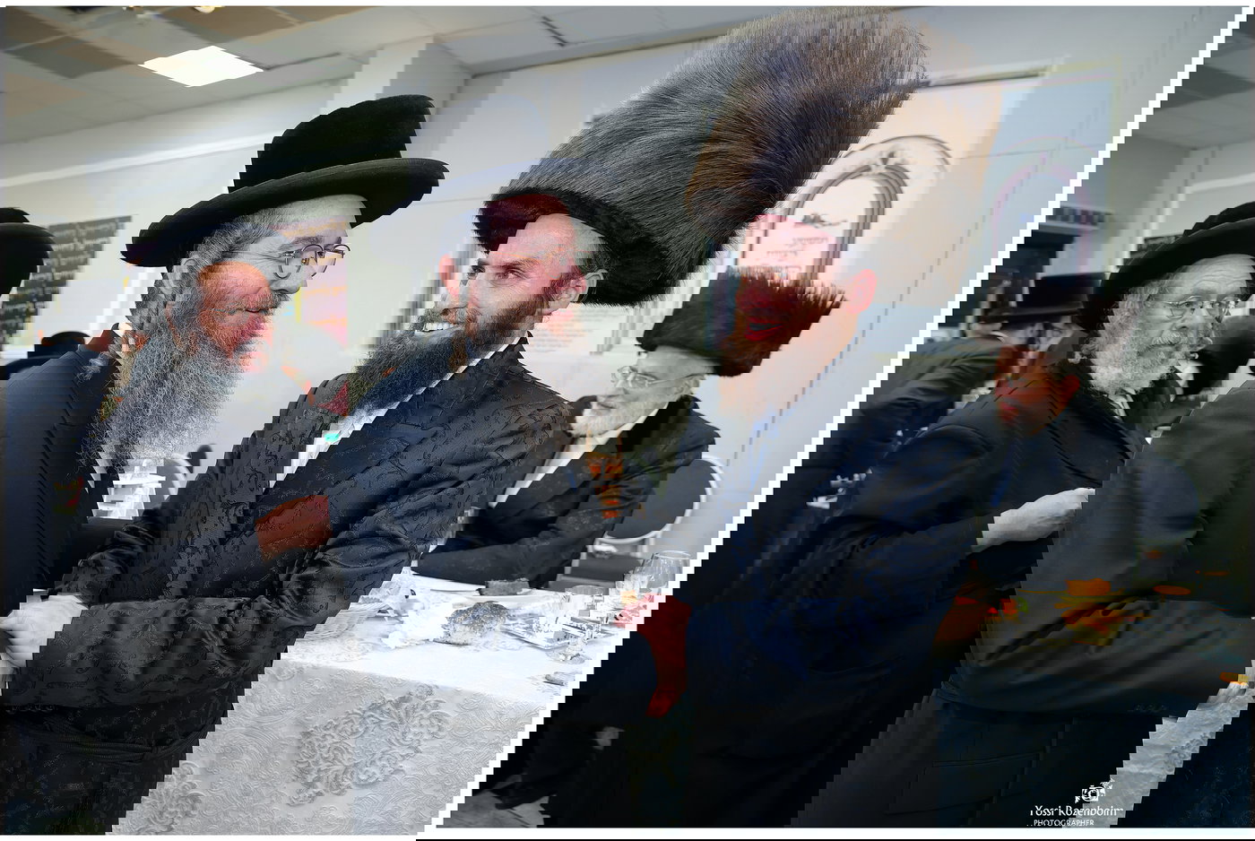 בר מצווה לבנו של אהרון אלבוים