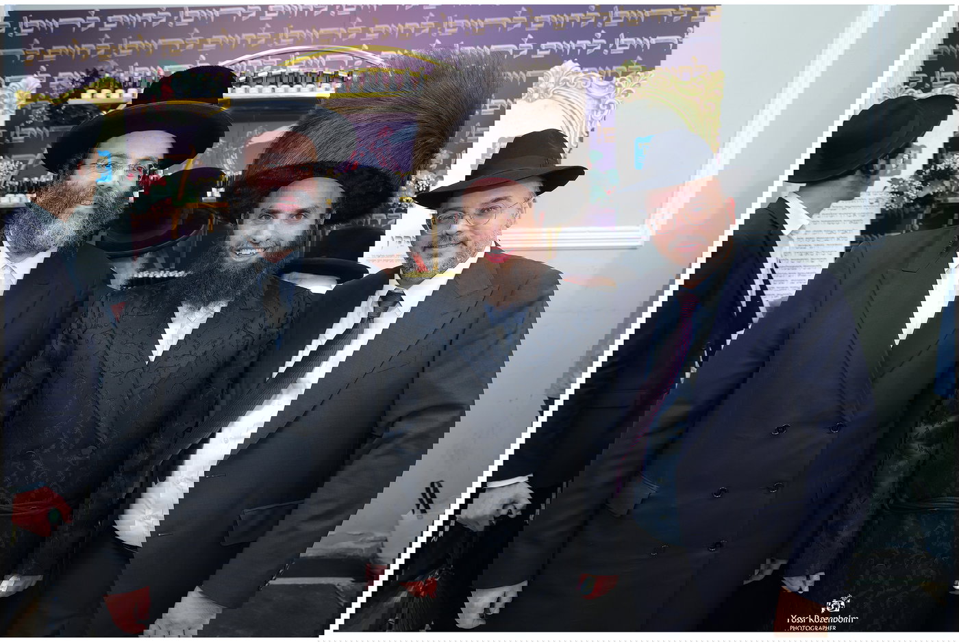 בר מצווה לבנו של אהרון אלבוים