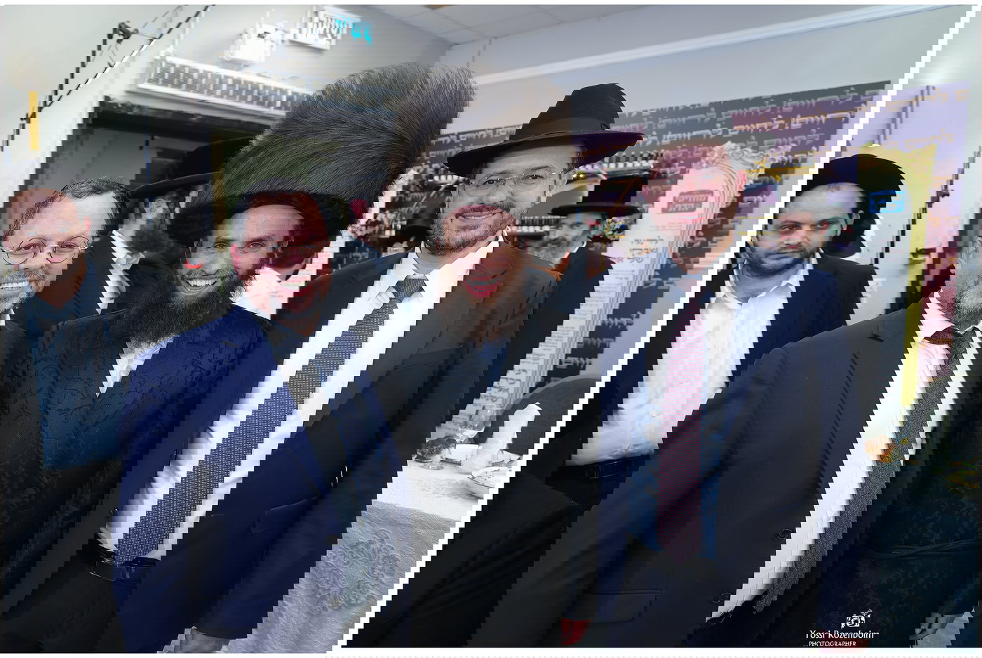 בר מצווה לבנו של אהרון אלבוים