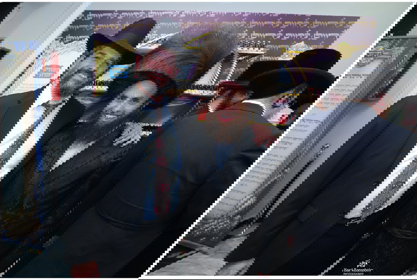 בר מצווה לבנו של אהרון אלבוים