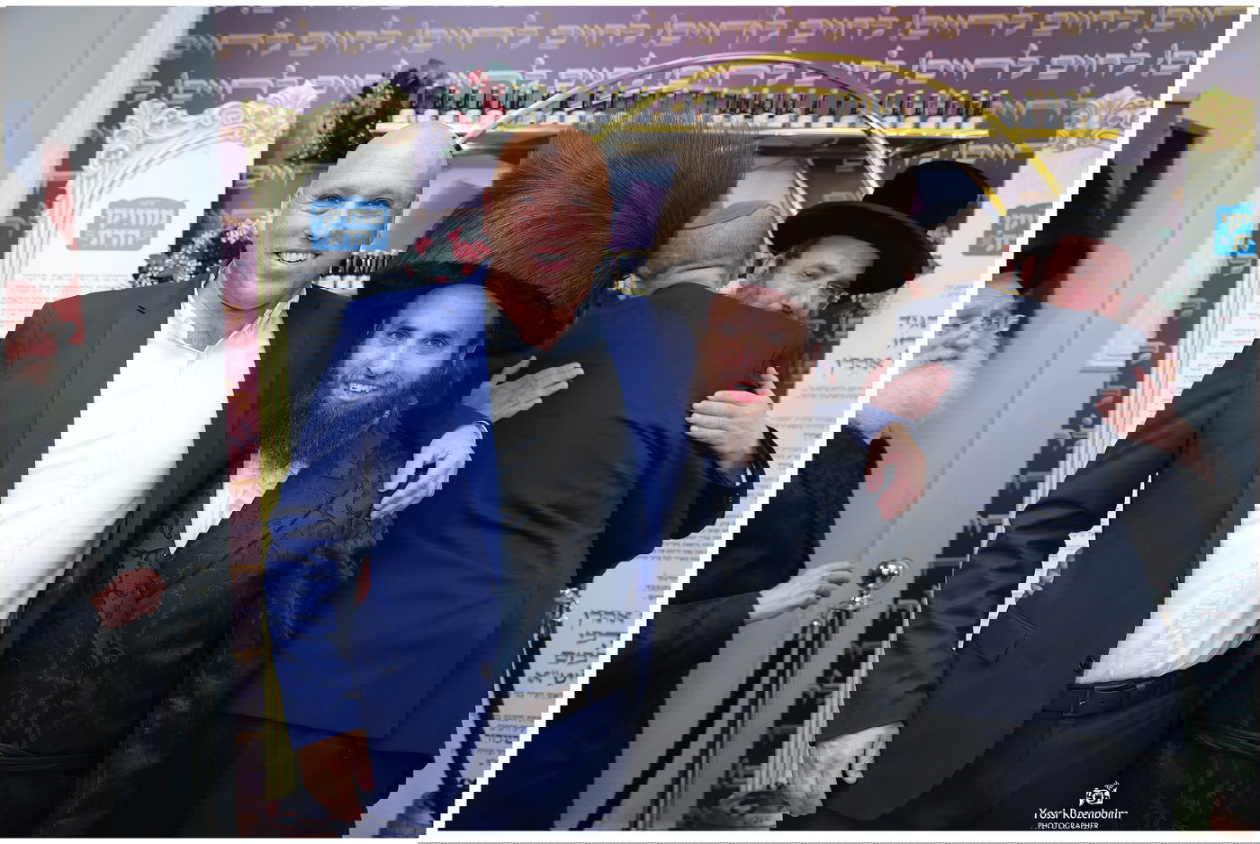 בר מצווה לבנו של אהרון אלבוים