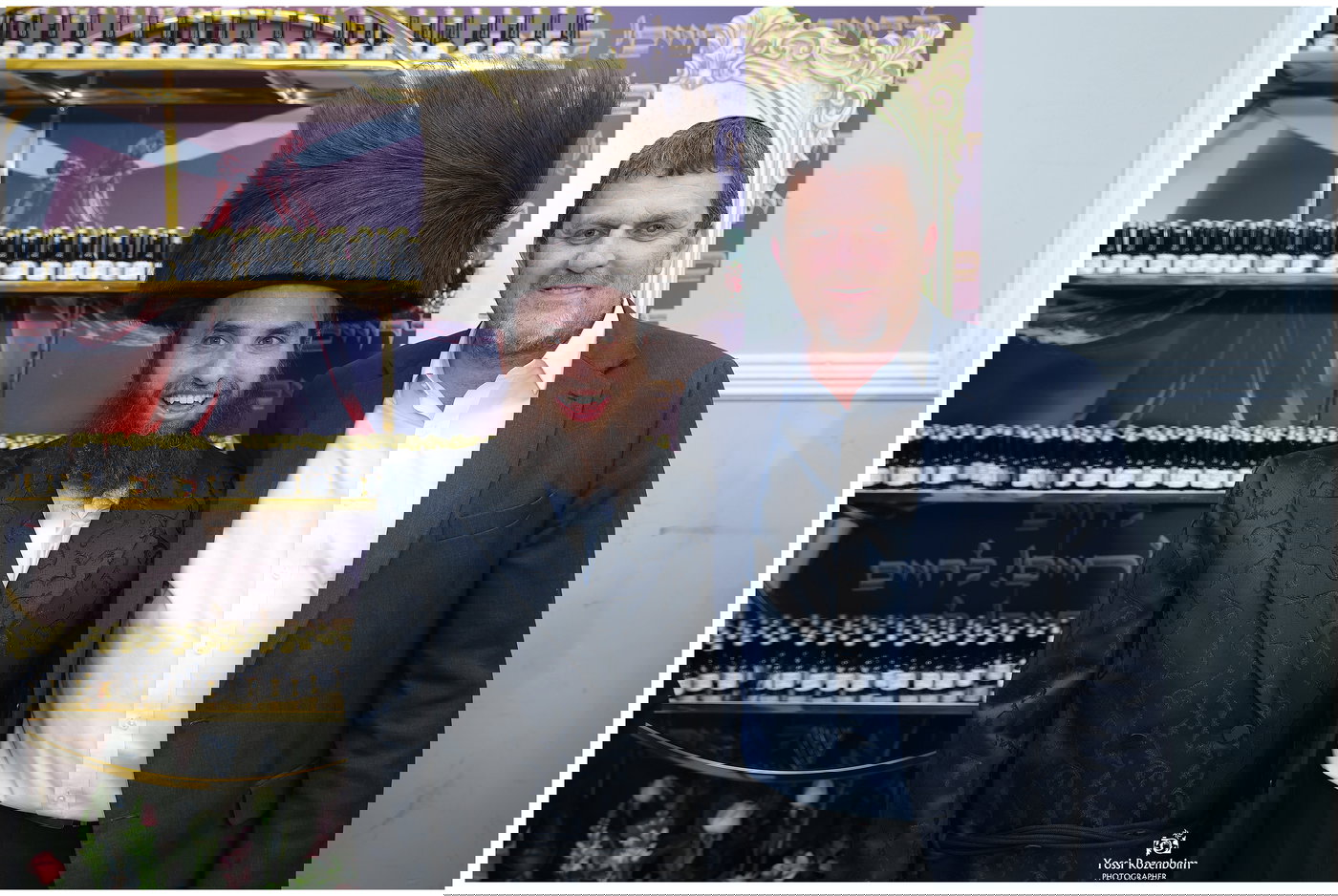 בר מצווה לבנו של אהרון אלבוים