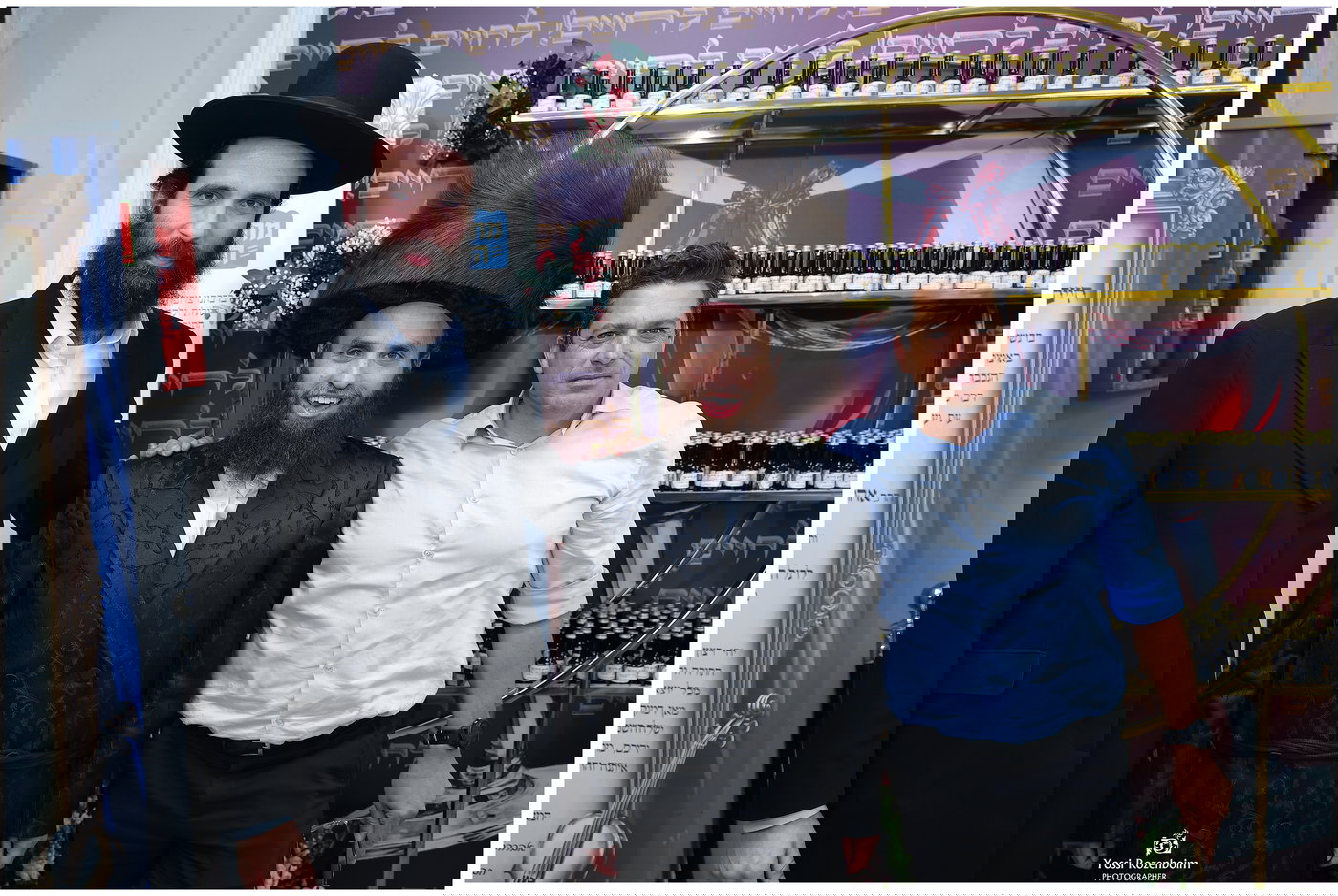 בר מצווה לבנו של אהרון אלבוים