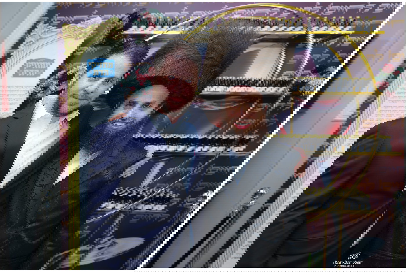 בר מצווה לבנו של אהרון אלבוים