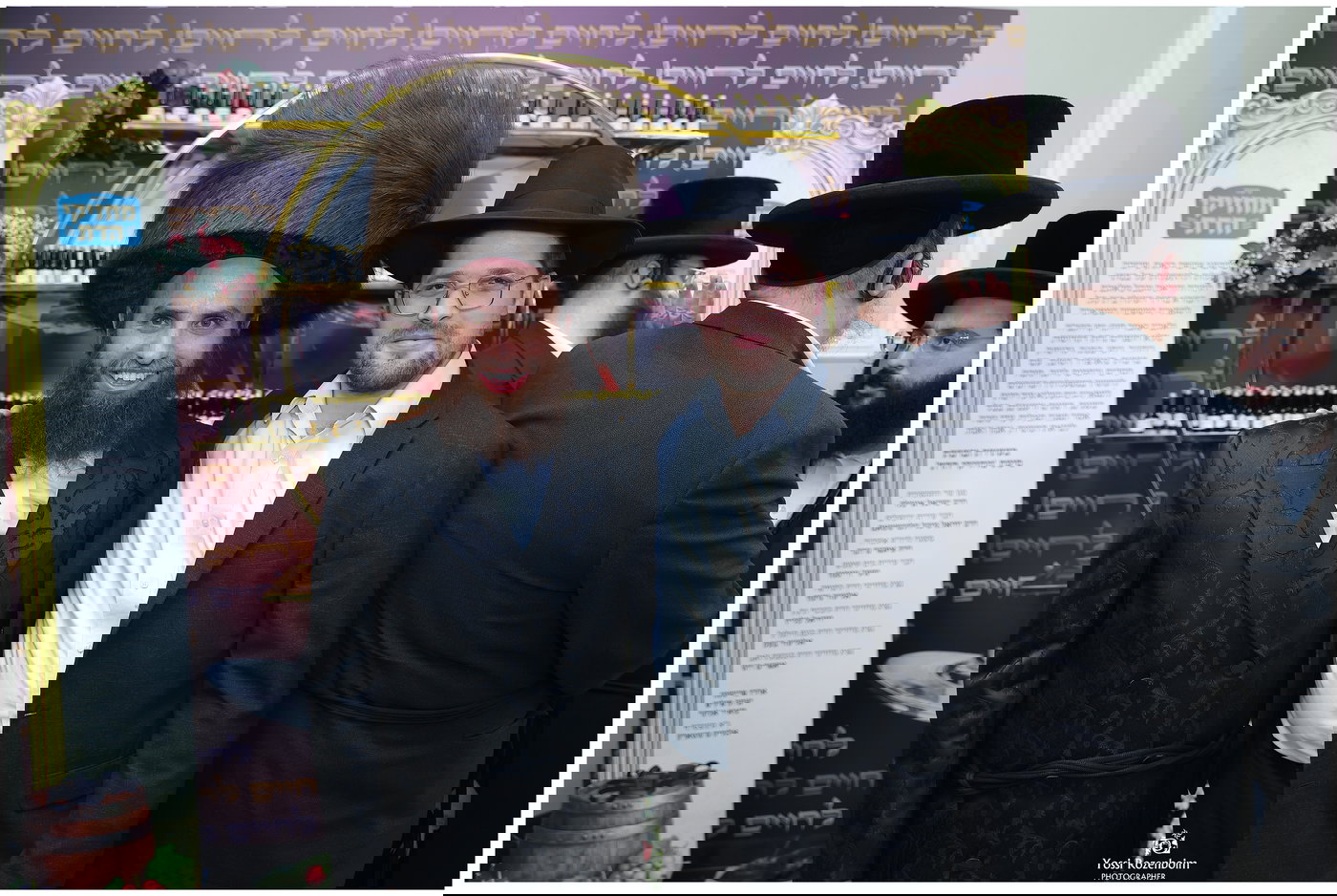 בר מצווה לבנו של אהרון אלבוים