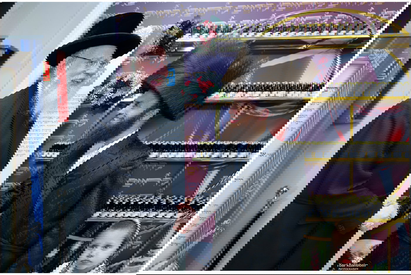 בר מצווה לבנו של אהרון אלבוים