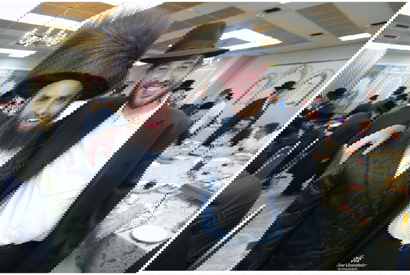 בר מצווה לבנו של אהרון אלבוים