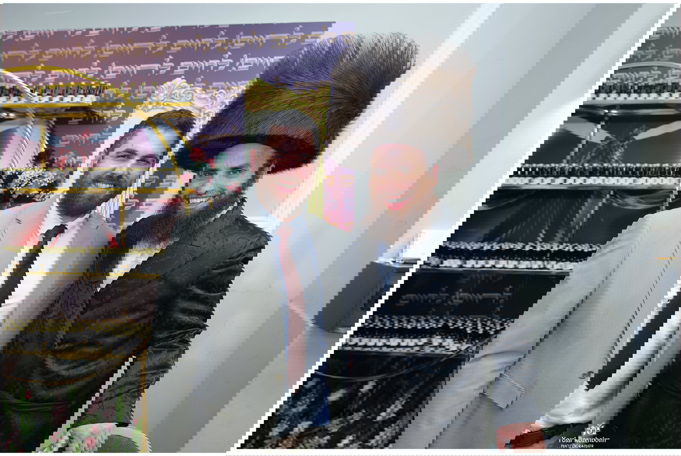 בר מצווה לבנו של אהרון אלבוים