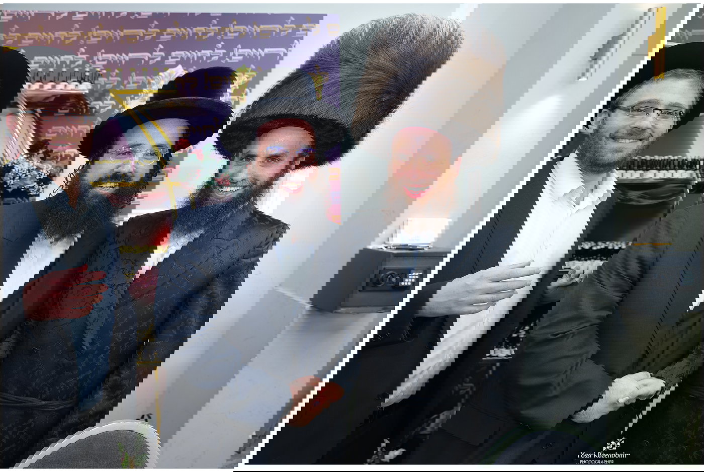 בר מצווה לבנו של אהרון אלבוים