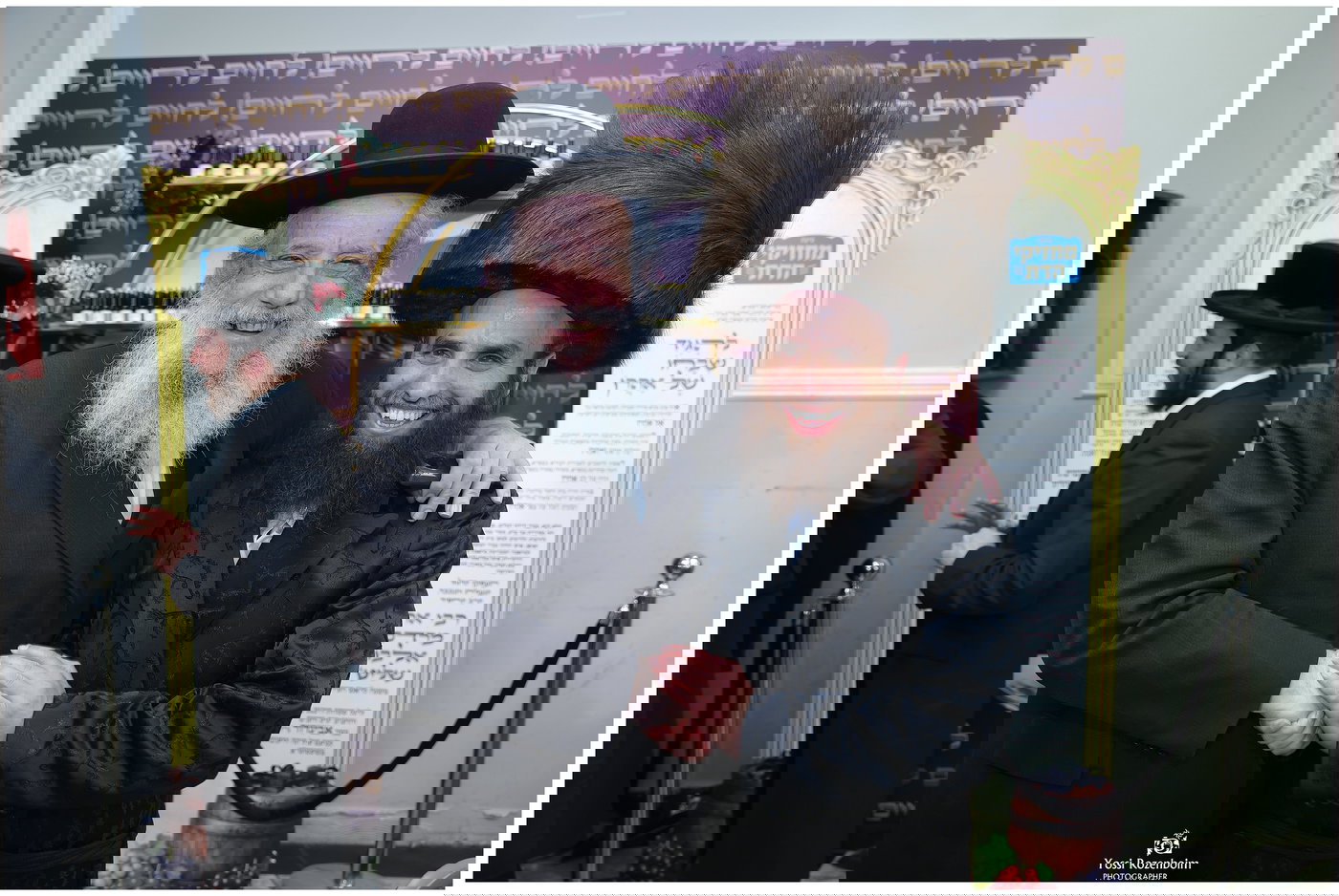 בר מצווה לבנו של אהרון אלבוים