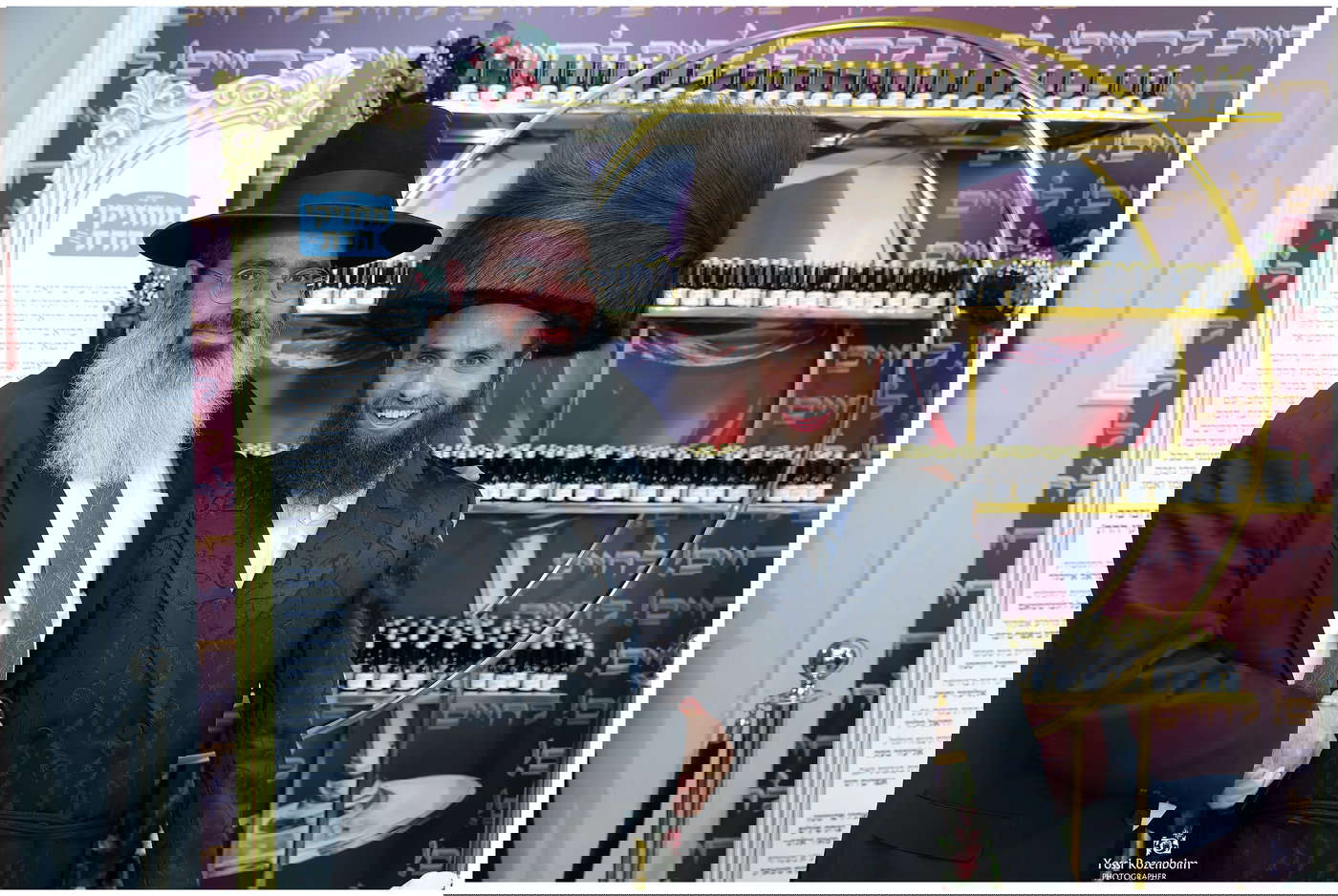 בר מצווה לבנו של אהרון אלבוים