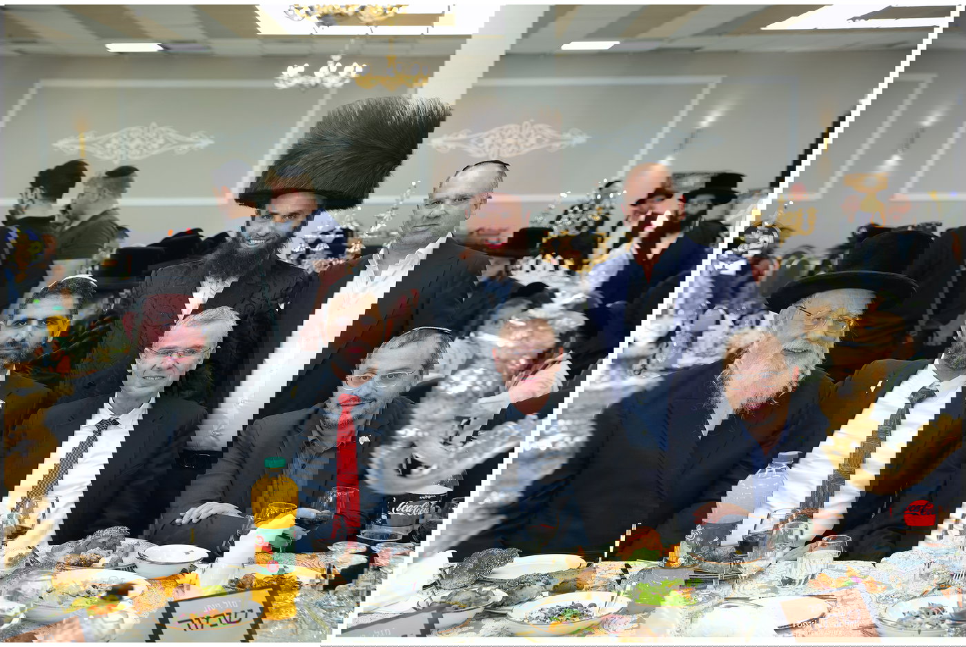 בר מצווה לבנו של אהרון אלבוים