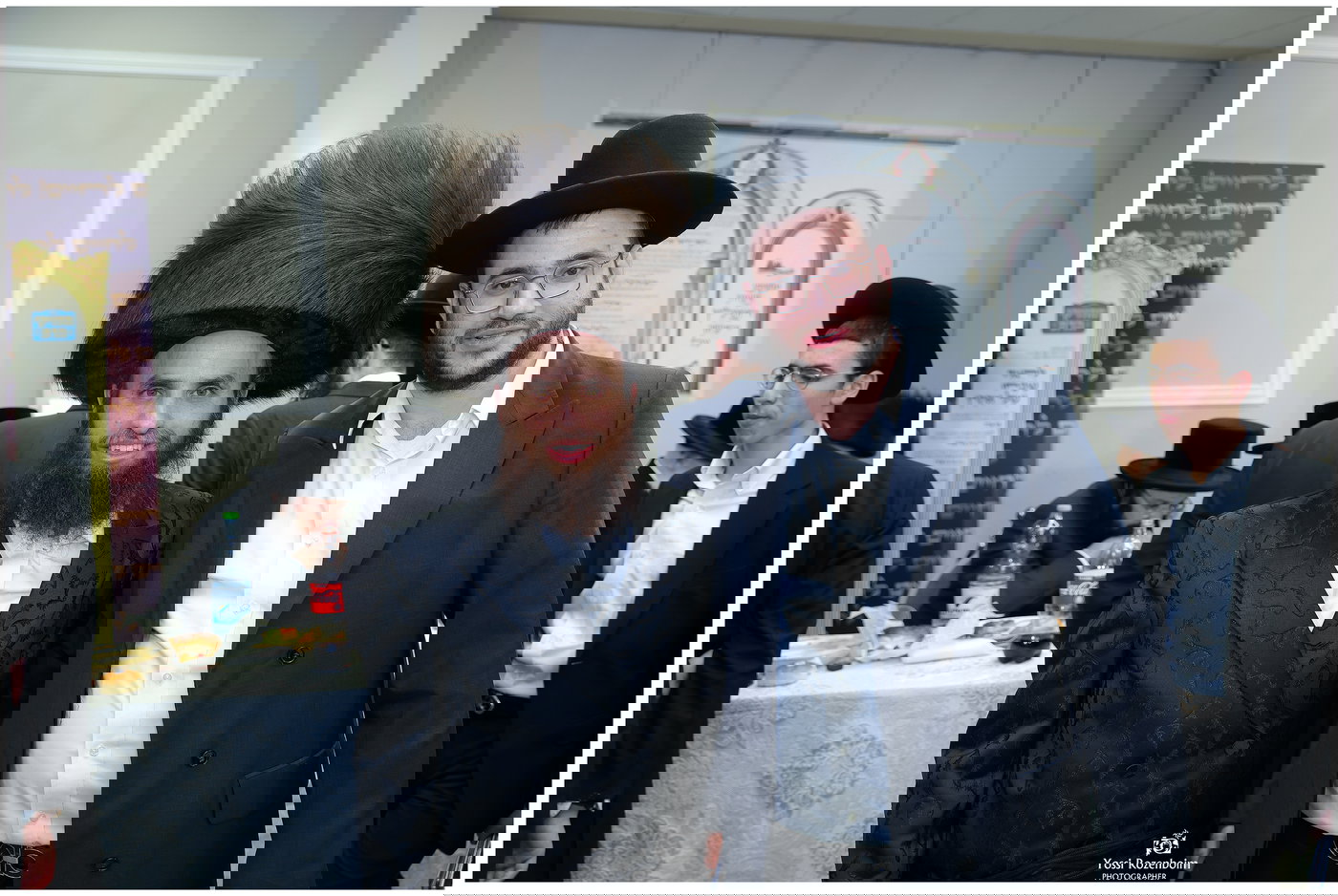 בר מצווה לבנו של אהרון אלבוים