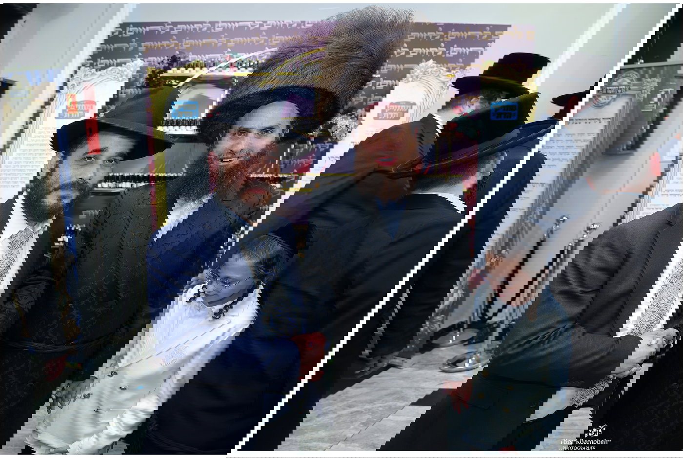 בר מצווה לבנו של אהרון אלבוים